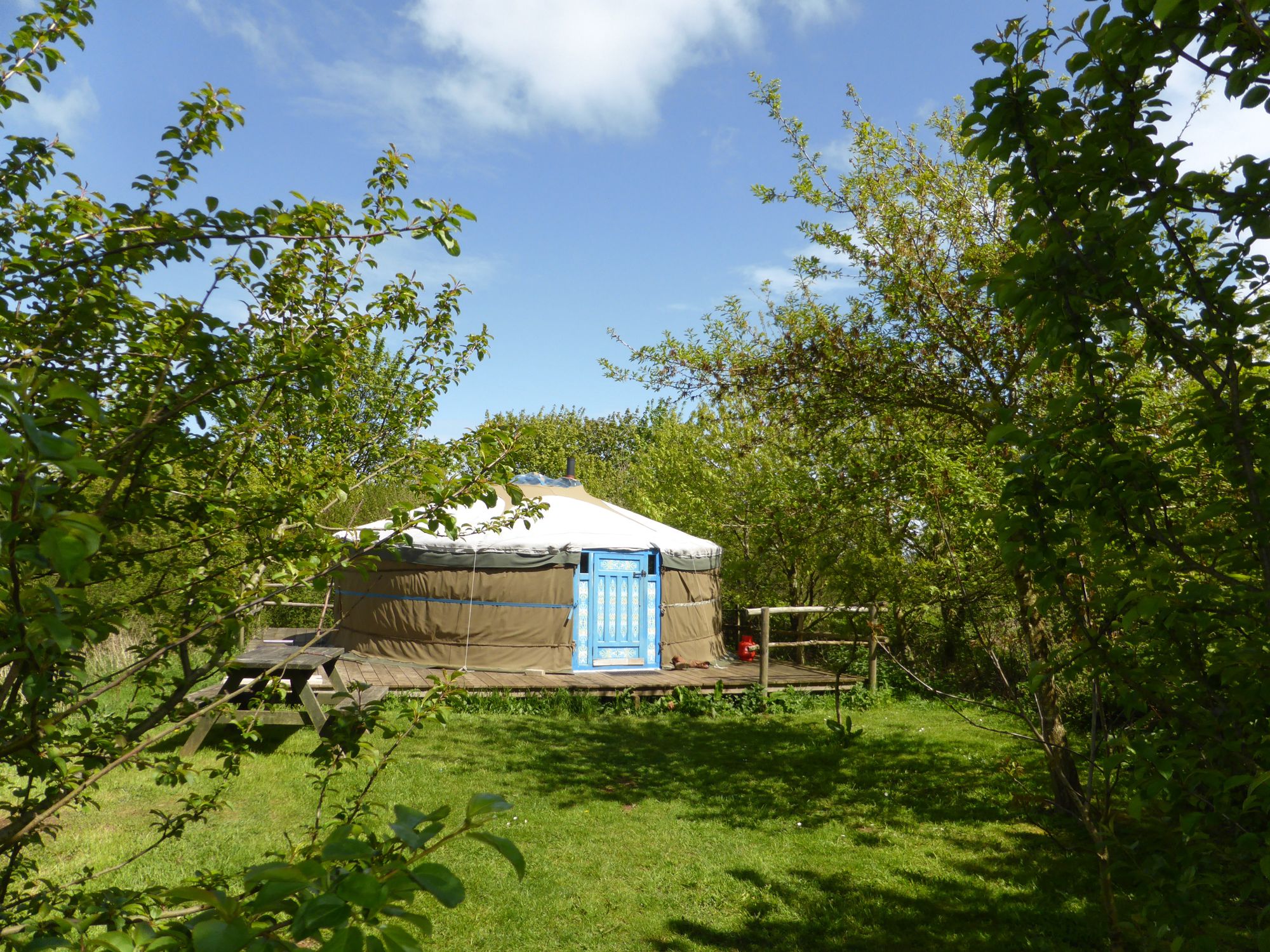 Glamping in Anglesey holidays at Cool Camping