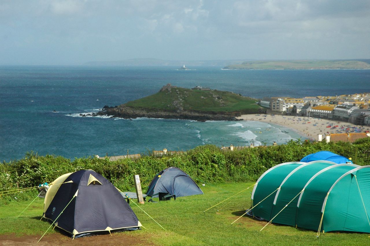 Campsites in St. Ives holidays at Cool Places