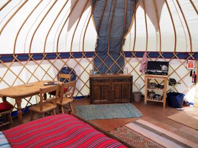 Tregonna King Yurt
