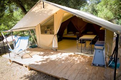 The Classic IV  Wood and Canvas Tent
