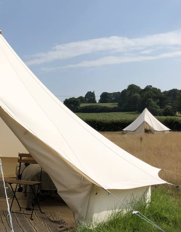 Family bell tent - midweek glamping