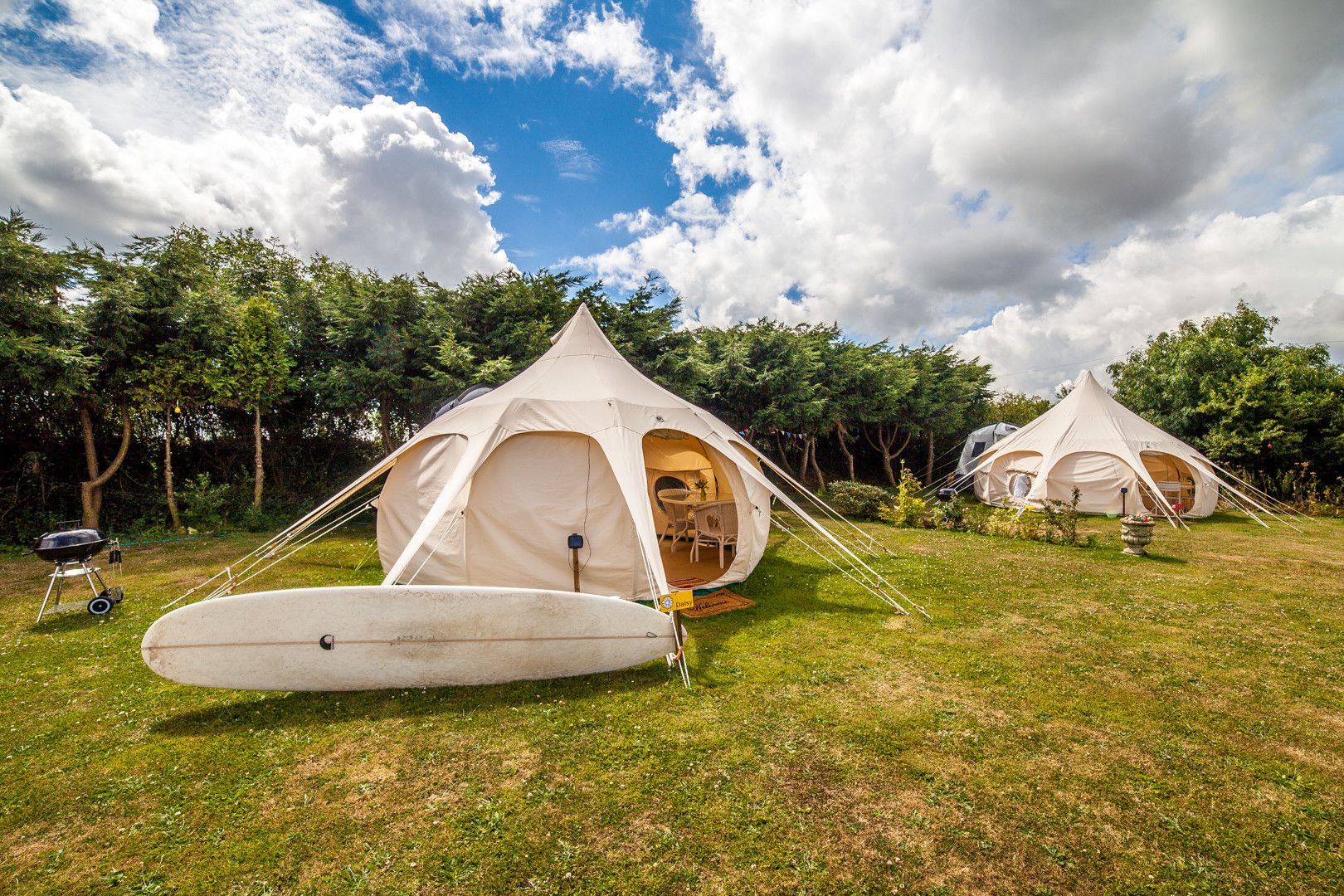 Bell tent glamping in the South West – Glampingly