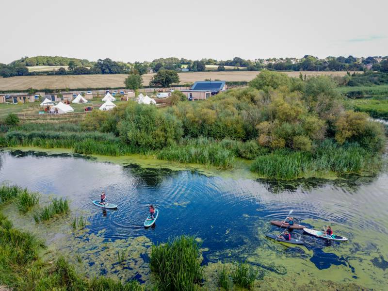 Bell tent - Riverside location
