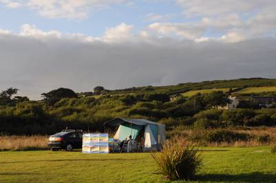 Grass pitch without electric