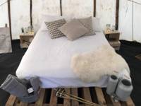 Secluded tipi in the Wye Valley