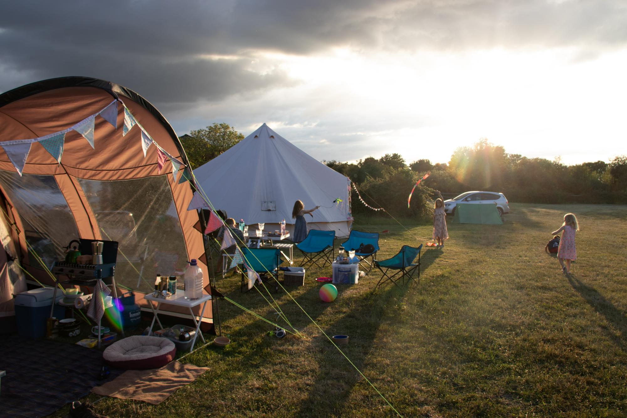 Cuckoo Fen Campsite opened for the first time in the summer of 2020.