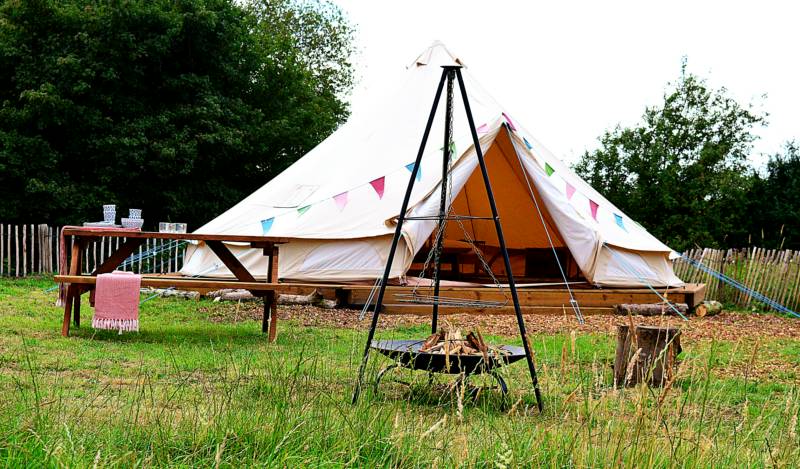 Millie Bell Tent Glamping Pitch