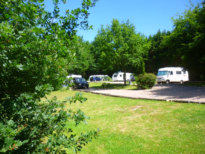 Hard standing caravan or tent pitch