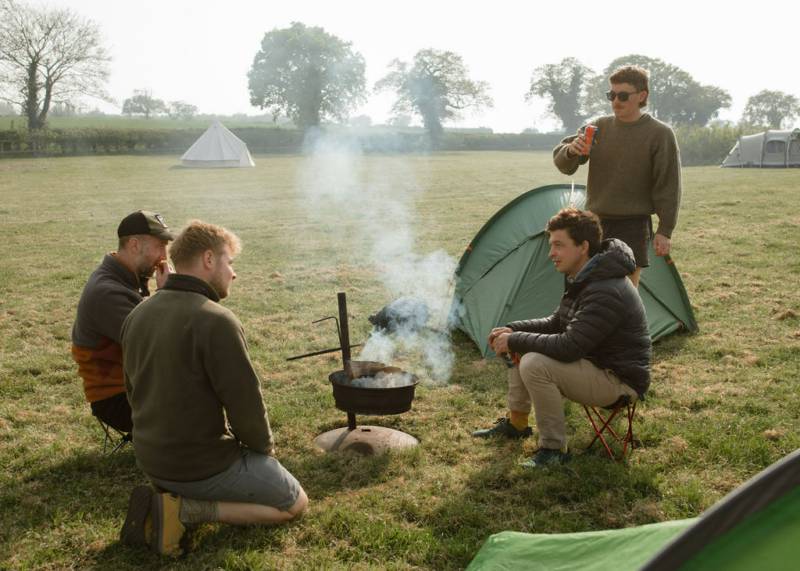 Tent camping for up to 5 people