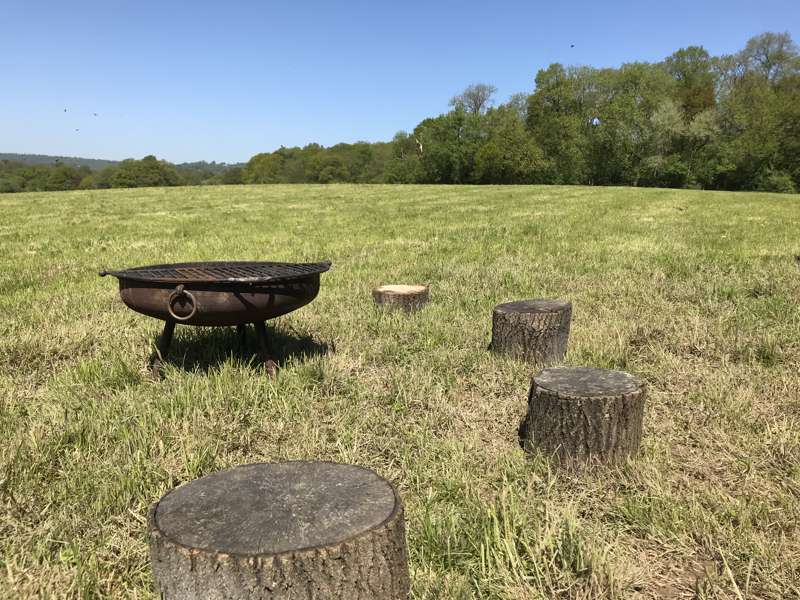 Ash Yurt - 16ft, with outdoor kitchen