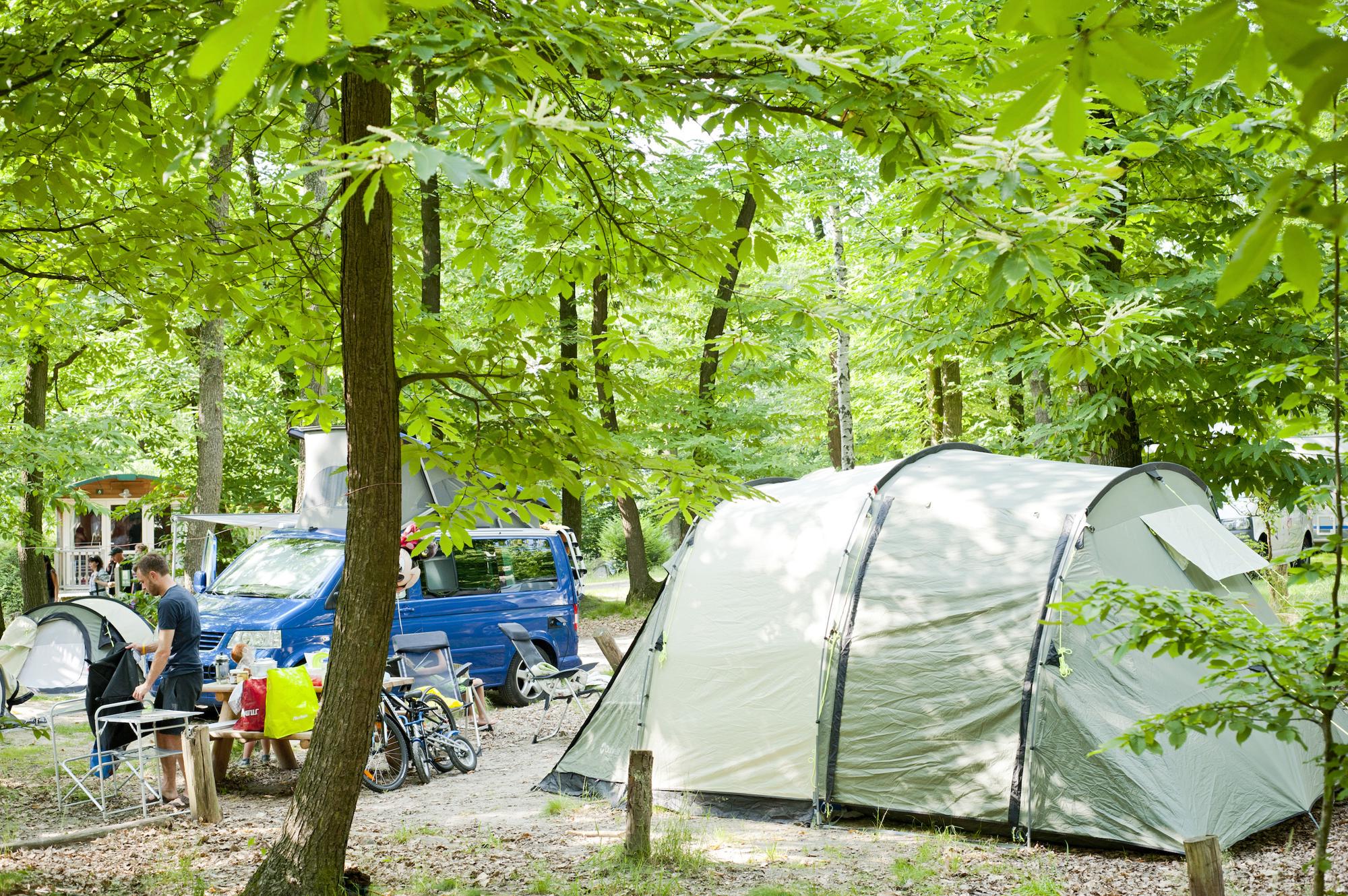 Camping Pitch With Electrical Hook Up 4 At Huttopia Versailles Cool 