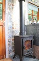 Shepherds hut set amid Wales' dramatic Black Mountains