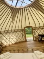 Luxurious yurt in the the Dorset hills