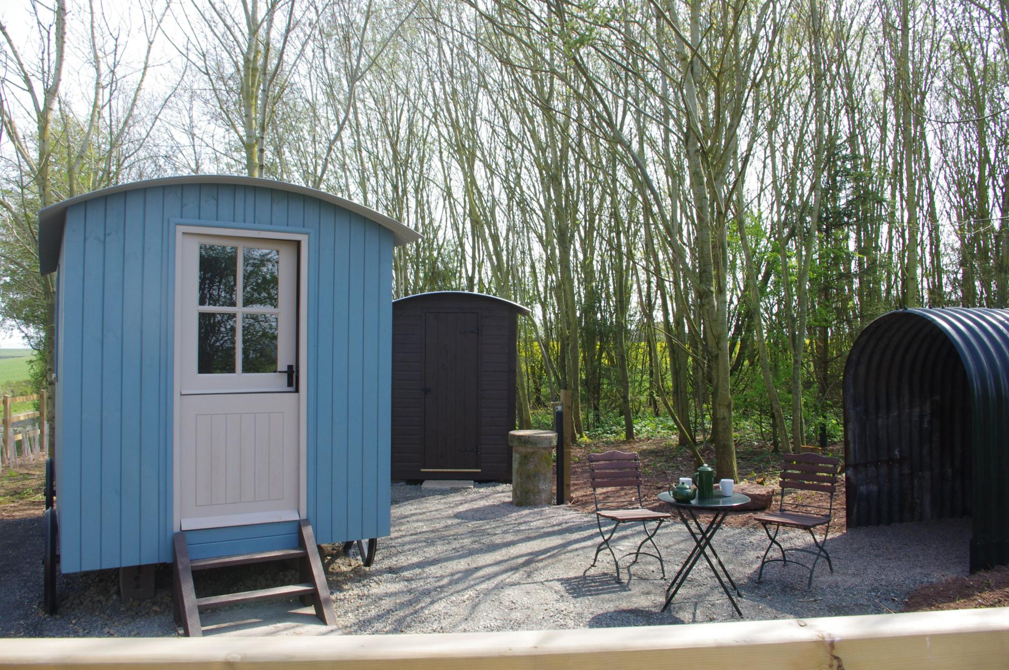 Shepherd's Hut At Broadmeadow Glamping 2 At Broadmeadow Glamping - Cool ...