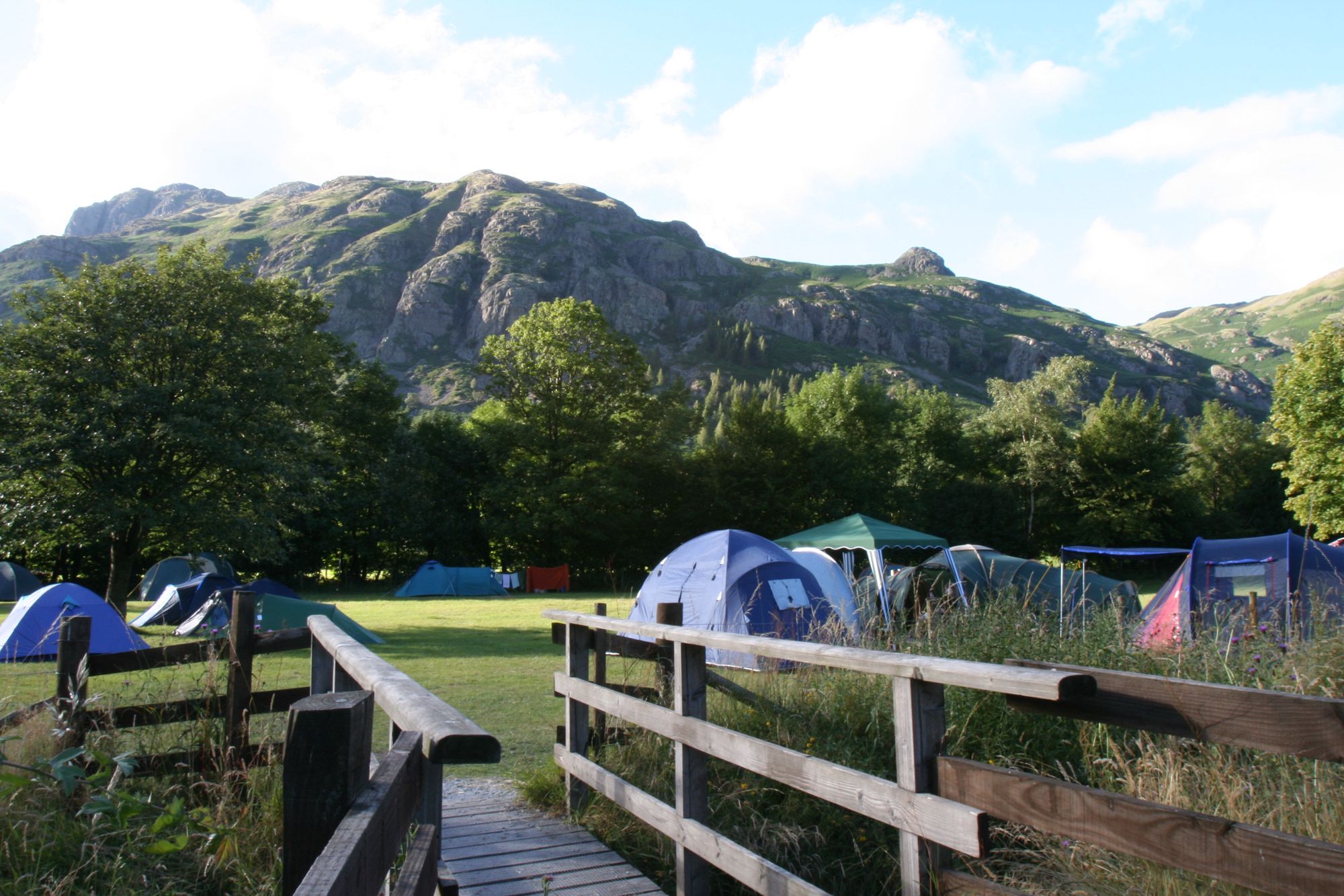 Great Langdale National Trust Campsite, Cumbria