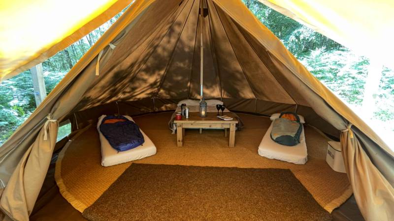 'Wild Glamping' Tent