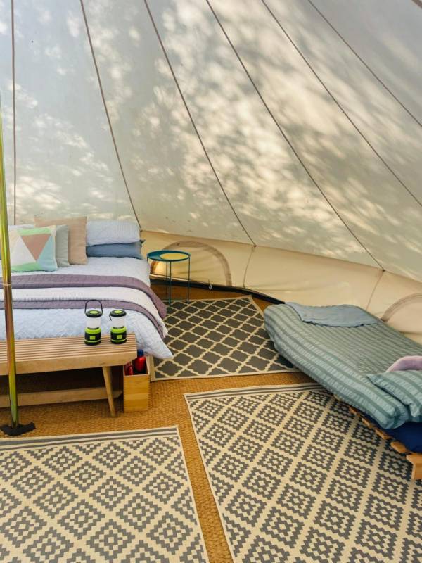 Millie Bell Tent Glamping Pitch
