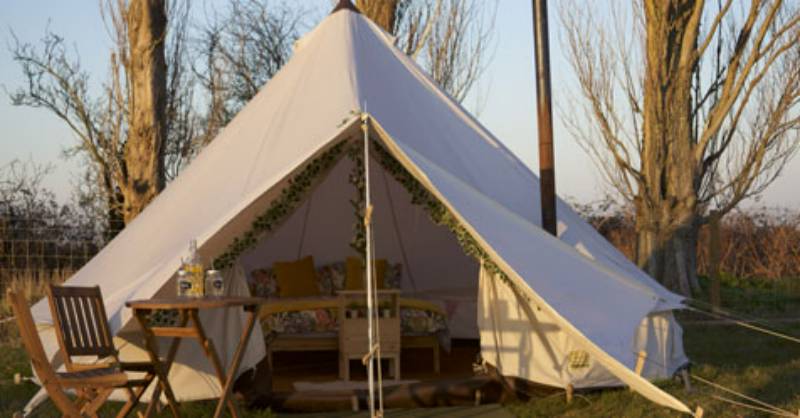 Furnished Bell Tent