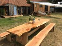 Child-free tipi glamping in a Norfolk meadow