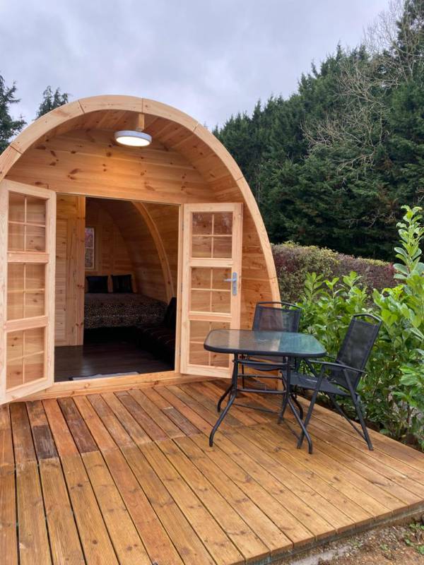 Riverside Glamping pod
