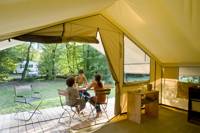 The Sweet Wood & Canvas Tent