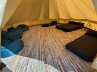 Pre-Pitched 6metre Bell Tent