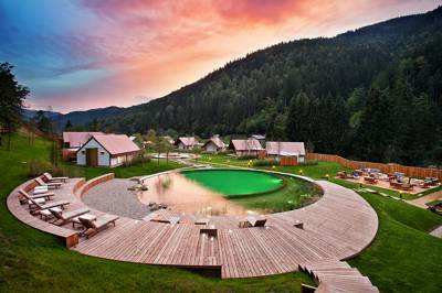 Talk about location… hidden amongst the epic mountains of northern Slovenia, yet only an hour from vibrant Ljubljana – perfect!