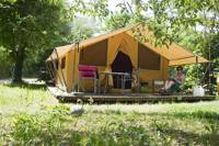 The Classic V Wood & Canvas Tent