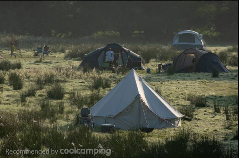 Wild camping pitch - up to 8 people
