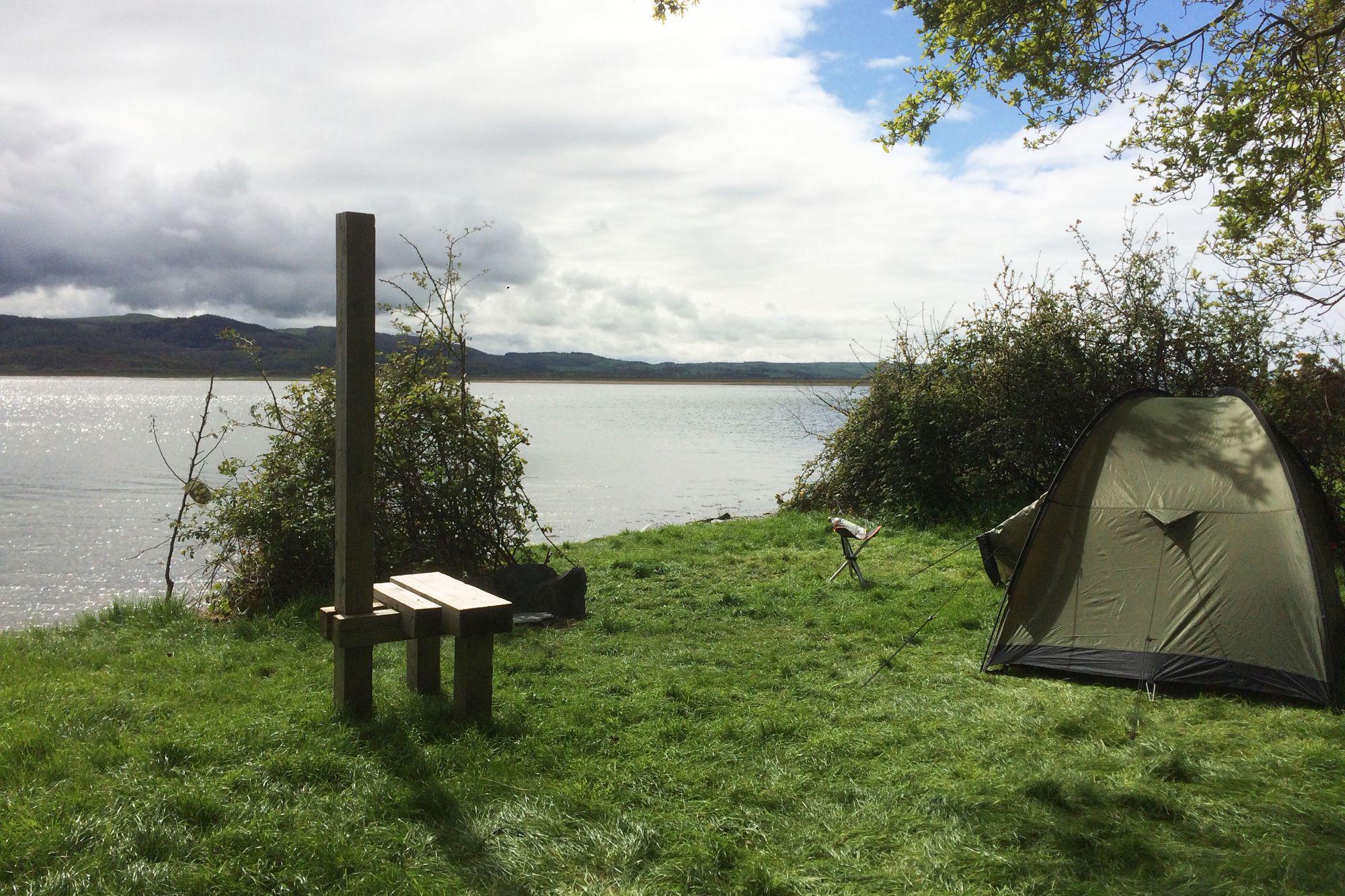 Smugglers Cove campsite