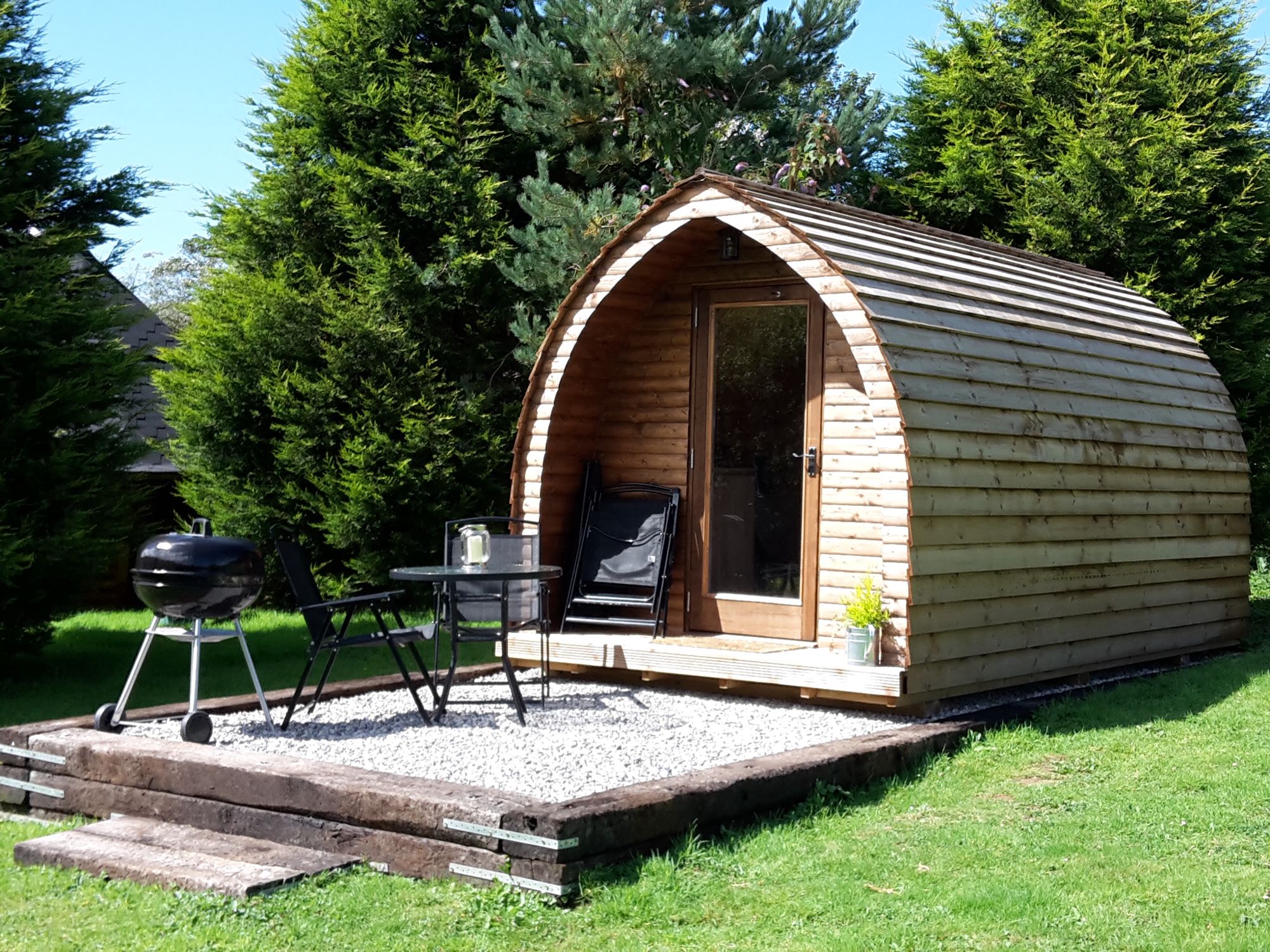 Wooden Pod 2 at Coastal Valley Camp & Crafts - Cool Camping (3986)