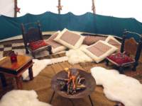 Pilton Yurt Camps- Traditional Tipi for 2-4