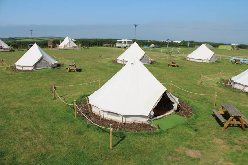 Pre-pitched Bell Tent No.2