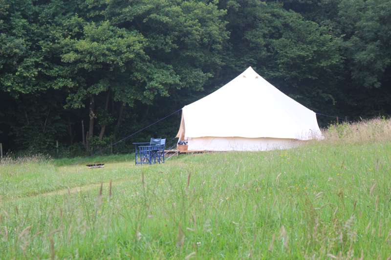 Furnished Bell tent