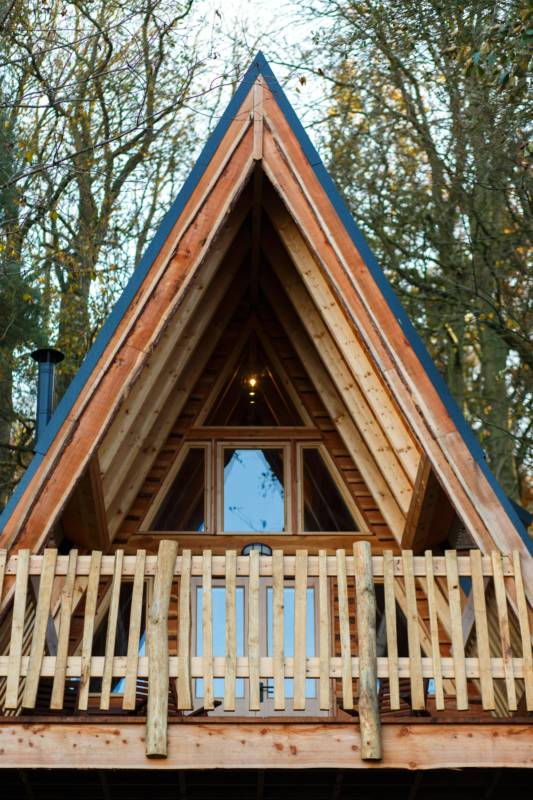 'Chalk' the woodland den