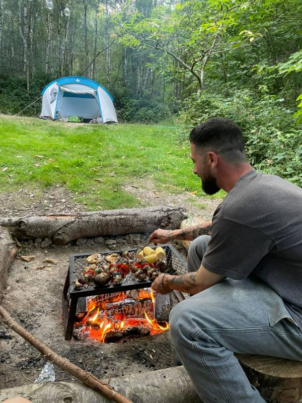 Forest Tent Pitch