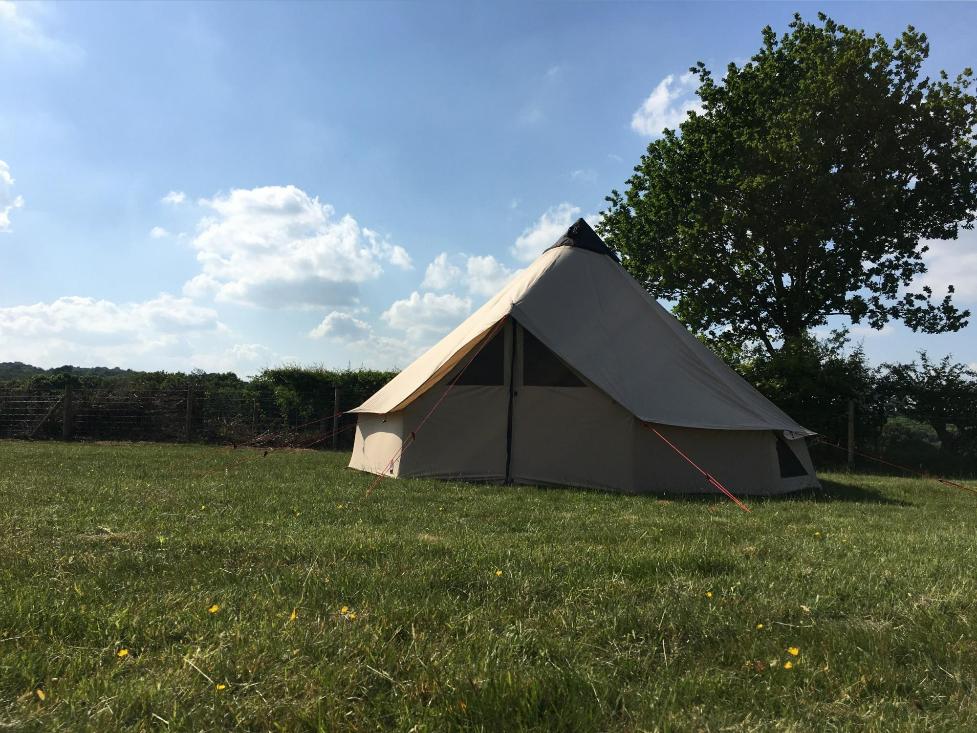 Bell Tent Hire 151 at Chase Camping Cool Camping (19660)