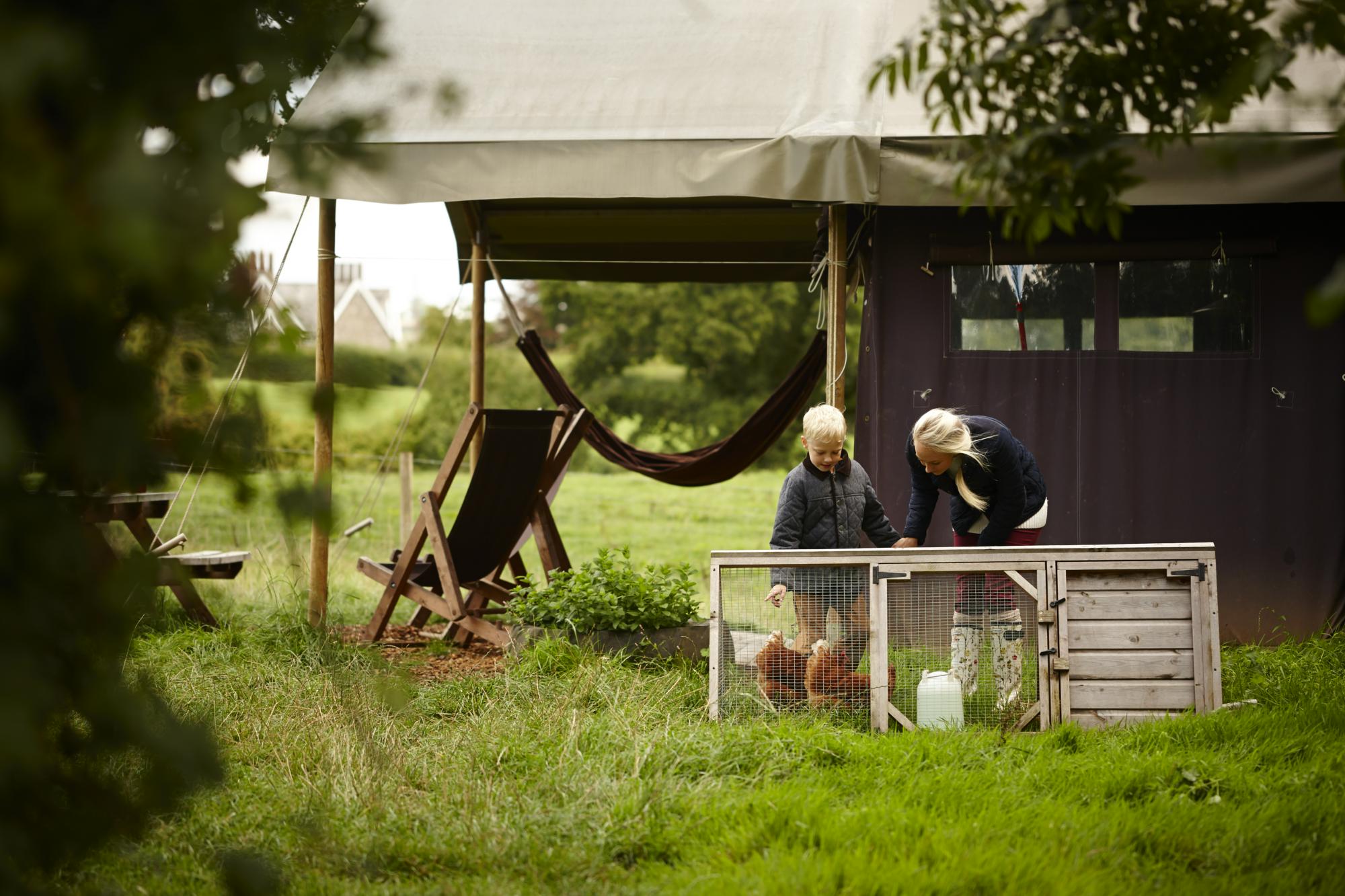 Feather Down Farms | Family-friendly glamping on the farm