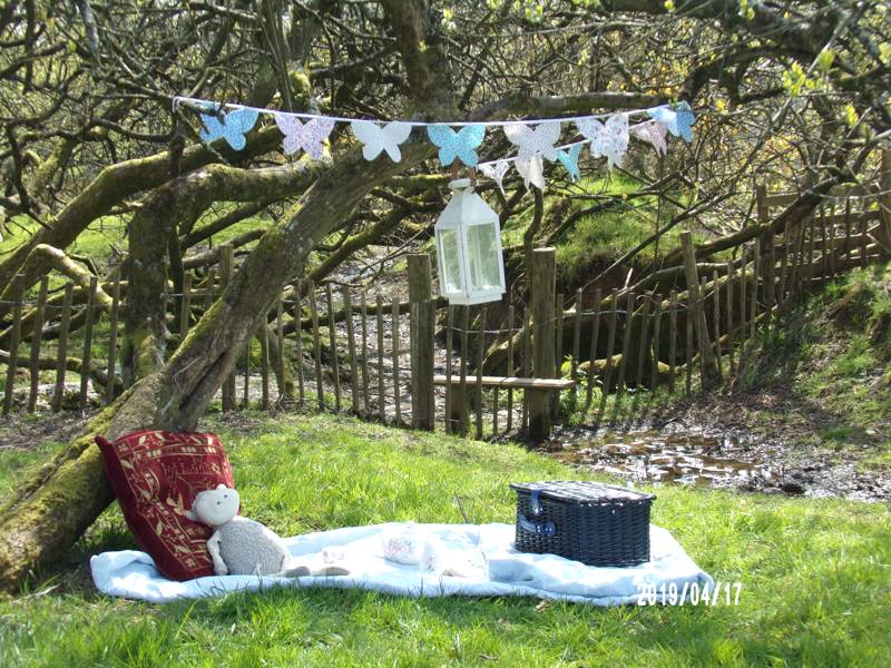 The Drovers Hut and hot tub