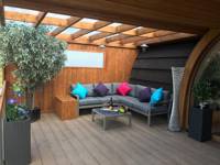 Deluxe luxury pod with private hot tub