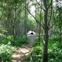 'Wild Glamping' Bell Tent