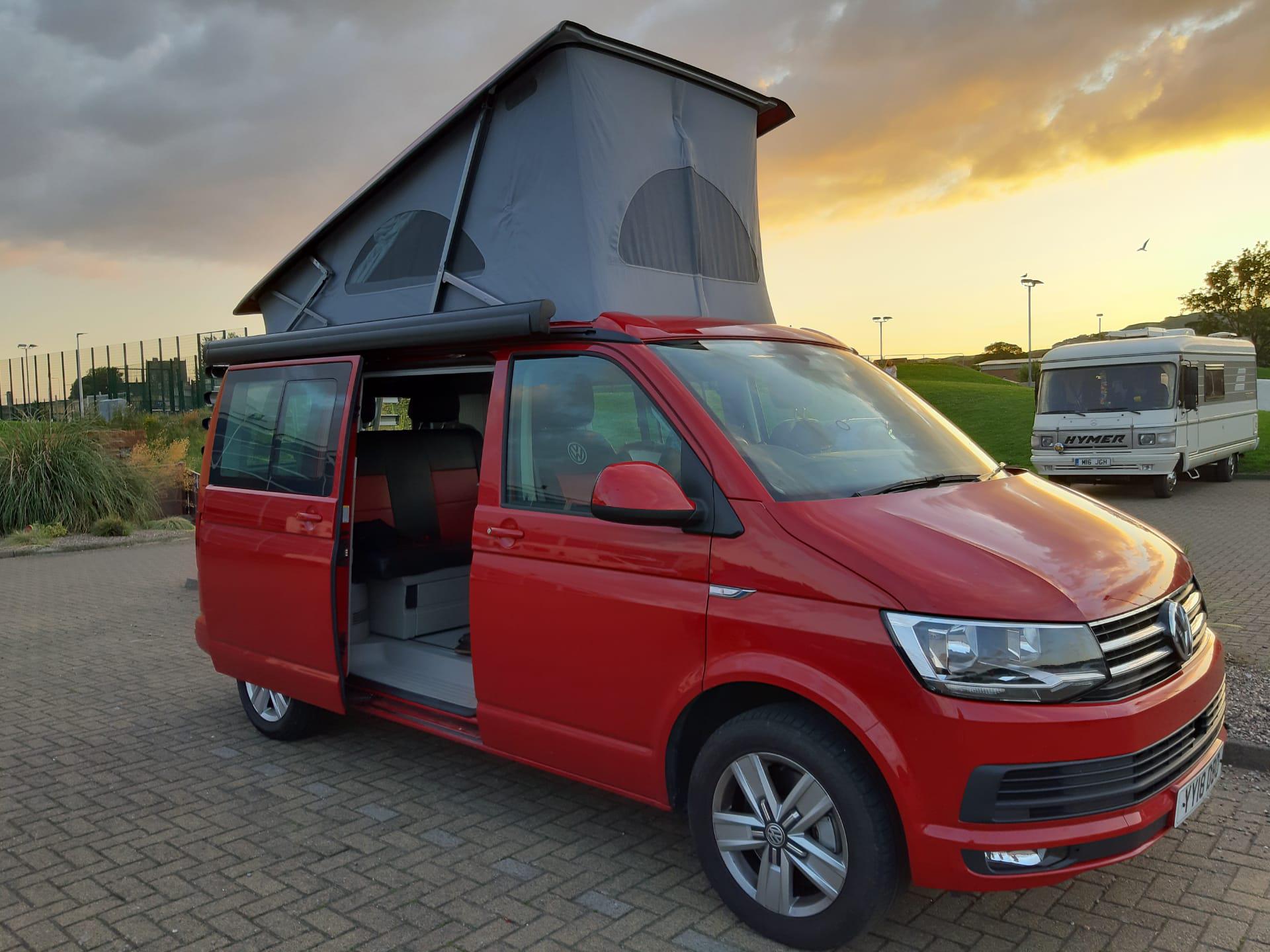 Campervans in Scotland holidays at Cool Camping