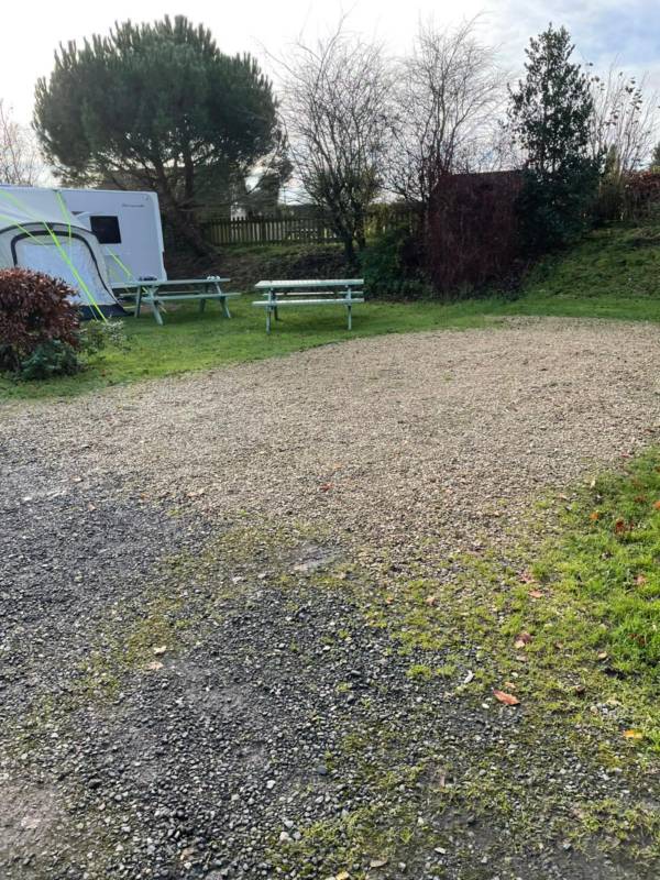 Silver Hard Standing Pitch with EHU