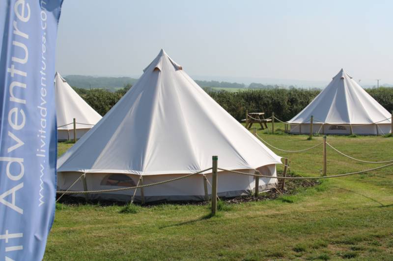 Pre-pitched Bell Tent No.5