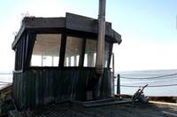 Glamping in a working boatyard