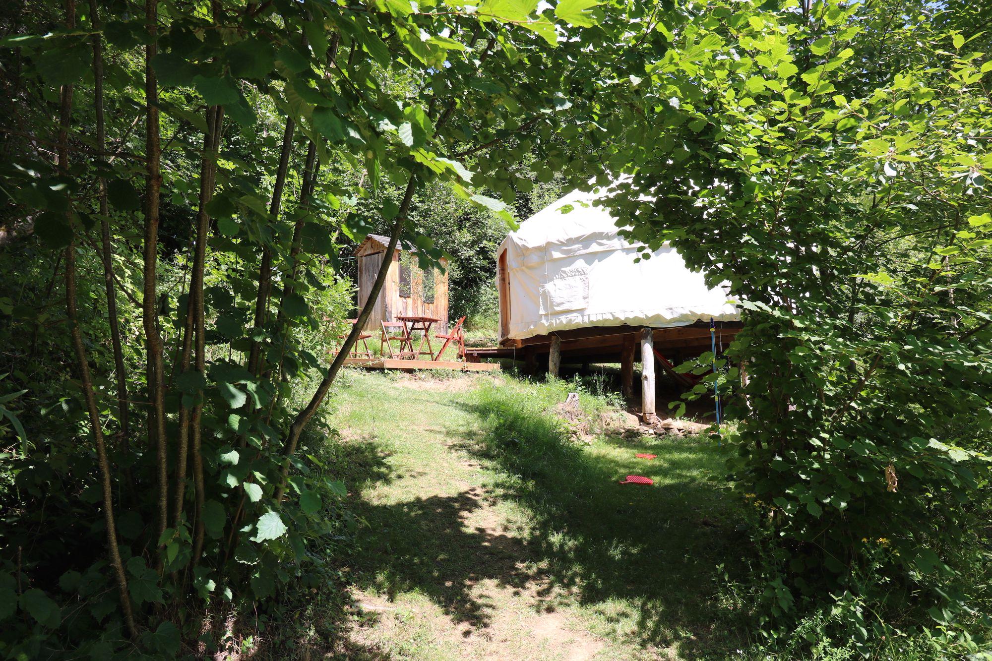 Glamping in Auvergne, France