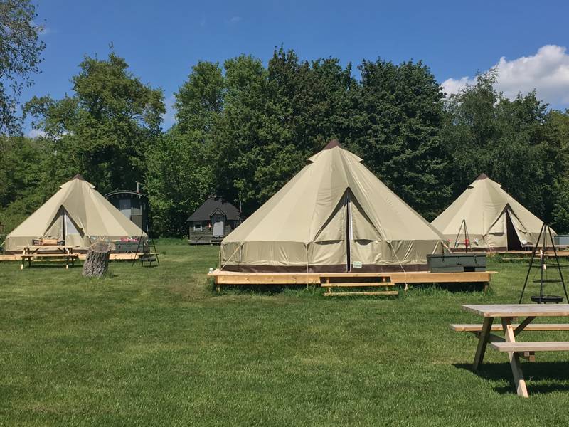 Swattesfield Campsite Bell Tents