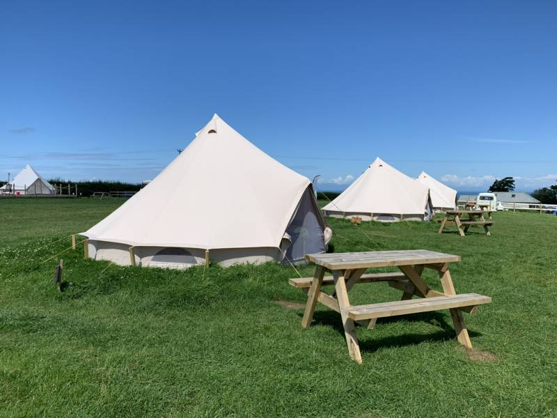 Pre-pitched Bell Tent No.6