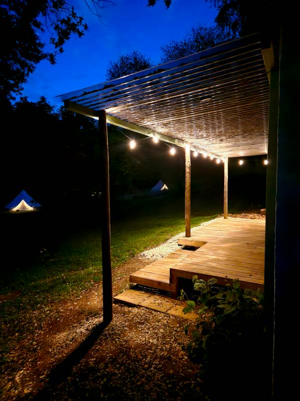 COSY 6m Bell Tent with Jacuzzi