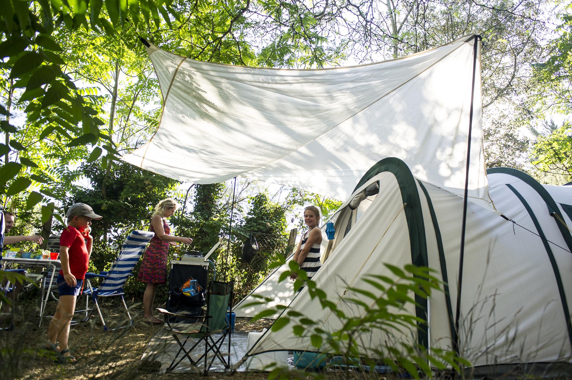 Camping Pitch with electricity 2 at Huttopia Sud Ardèche Cool Camping
